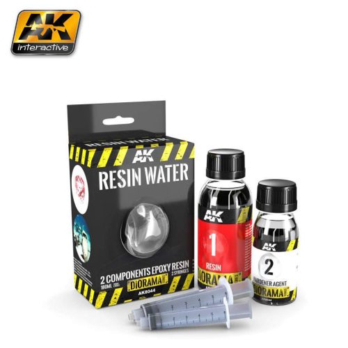 Resin water - Két komponensű epoxigyanta művíz (180 ml)