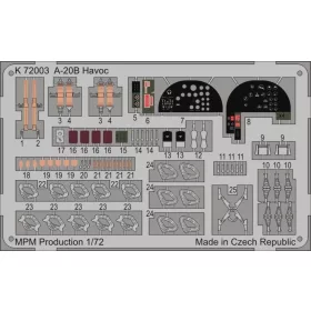 MPM 1:72 A-20B Havoc for MPM 72557