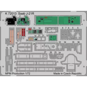 MPM 1:72 SAAB J/A-21R