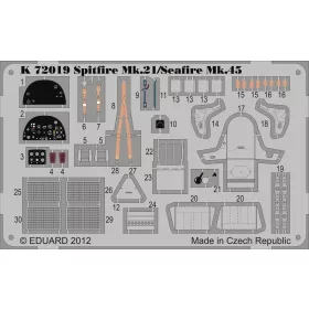 MPM 1:72 Spitfire Mk.21/Seafire Mk.45