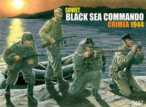 Dragon 1:35 Soviet Black Sea Commando 6457 figura makett