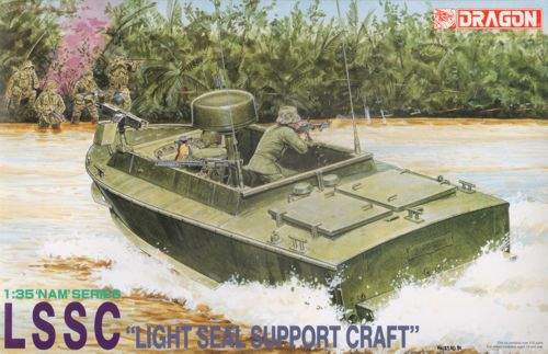 Dragon 1:35 LSSC (Light Seal Support Craft) 3301 harcjármű makett