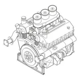 CMK 1:35 Maybach HL 230 P45 - Ger. tank engine