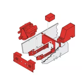 CMK 1:35 StuG III Ausf. G Engine Set for Dragon