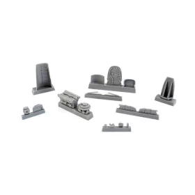CMK 1:48 B&P Defiant Engine Set for Airfix kit