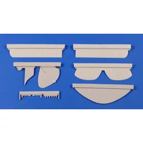 CMK 1:48 DH.82 Tiger Moth Control Surfaces
