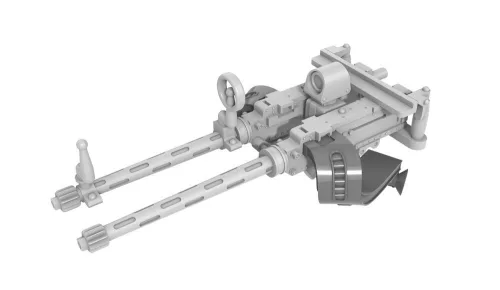 CMK 1:48 Lysander Twin Browning machine gun for Airfix