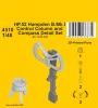CMK 1:48 HP.52 Hampden B.Mk.I - Control Column and Compass Detail Set for ICM
