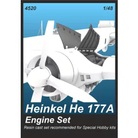CMK 1:48 Heinkel He 177A Engine set for Special Hobby