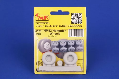 CMK 1:48 HP.52 Hampden Wheels for ICM