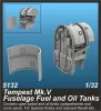 CMK 1:32 Tempest Mk.V Fuselage Fuel and Oil Tanks