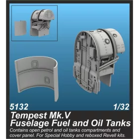 CMK 1:32 Tempest Mk.V Fuselage Fuel and Oil Tanks