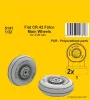 CMK 1:32 Fiat CR.42 Main Wheels (ICM kit)