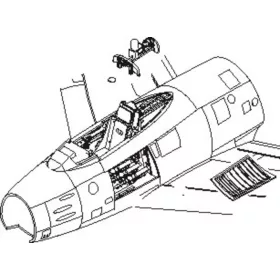 CMK 1:72 F-86F sabre Interior Set