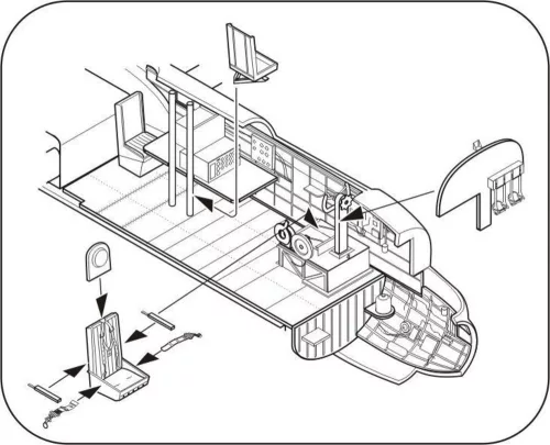 CMK 1:72 Avro Lancaster MkI/III-Interior set f.Ai