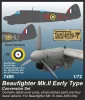 CMK 1:72 Beaufighter Mk.II Early Type Conversion set