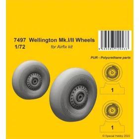 CMK 1:72 Wellington Mk.II Wheels 1/72 / for Airfix kit