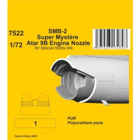   CMK 1:72 SMB-2 Super Mystère Atar 9B Engine Nozzle for Special Hobby kit