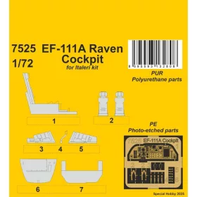 CMK 1:72 F-111A Cockpit for Italeri