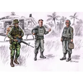 CMK 1:72 LRRP US Hubschrauber Besatzung Vietnam