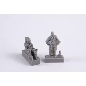   CMK 1:72 SK-37/SK-37E Viggen instruktor/Operator (sester in rear cockpit) and Pilot Climbing
