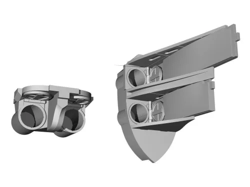 CMK 1:72 U-Boot IX Open Front&Rear Torpedo Muzzle Doors
