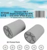 CMK 1:72 German DM II Depth Charges (6 pcs.) for KFK and other ships for Special Navy kit