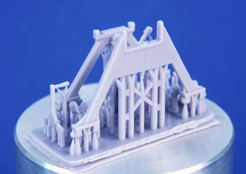 CMK 1:35 7.5cm Pak 40/4. Selbstfahrlafette RSO – Gun Travel Lock (front and rear) for Miniart
