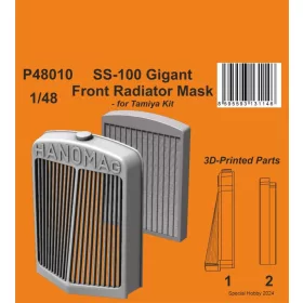 CMK 1:48 SS-100 Gigant Front Radiator Mask 1/48