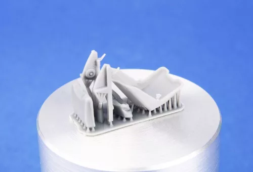 CMK 1:48 Fw190A Seat and Side Section Back Armour (w/o harness) for Tamiya