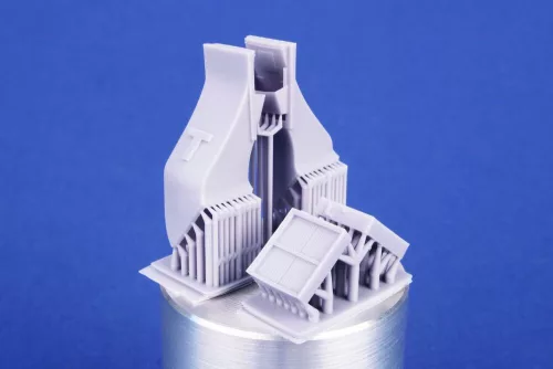 CMK 1:48 P-47D/M Intercooler Channel Correction Set for Tamiya