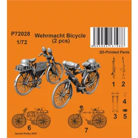 CMK 1:72 Wehrmacht Bicycle (2 pcs)
