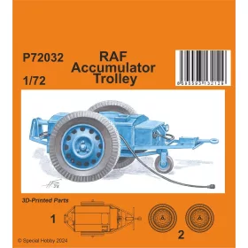 CMK 1:72 RAF Accumulator Trolley