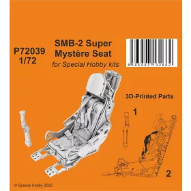 CMK 1:72 SMB-2 Super Mystère Seat for Special Hobby kits