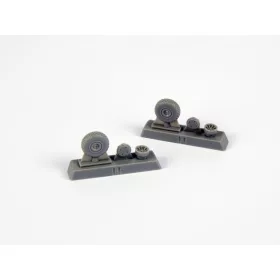 CMK 1:72 P-40 Wheels-Diamond Tread f.Special Hobb