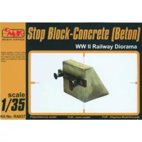 CMK 1:35 Stop Block-Concrete (Beton) WW II Railway Diorama