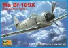 Rs Models Messerschmitt Bf 109X magyar, német és cseh felségjelekkel