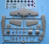 Rs Models Messerschmitt Bf 109X magyar, német és cseh felségjelekkel