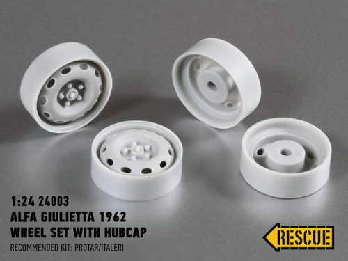 Rescue 1:24 Alfa Giulietta 1962 wheel with hubcap