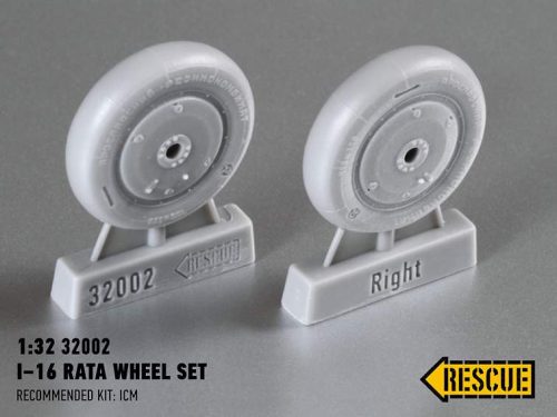 Rescue 1:32 I−16 Rata wheel set