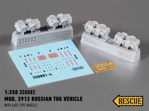 Rescue 1:350 Mod. 3913 Russian tug vehicle (with late type wheels)