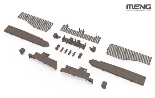 MENG-Model 1:72 Chinese Main Battle Tank ZTZ99B w/Add-on Armor & GL6 Active Protection System