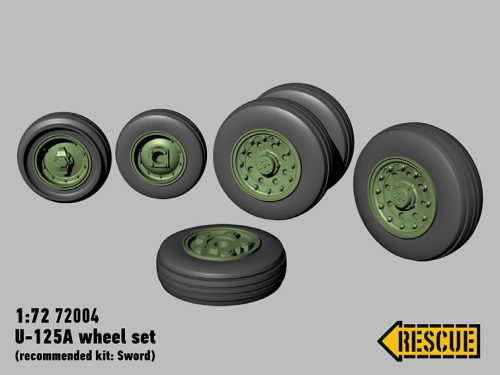 Rescue 1:72 U-125A wheel set