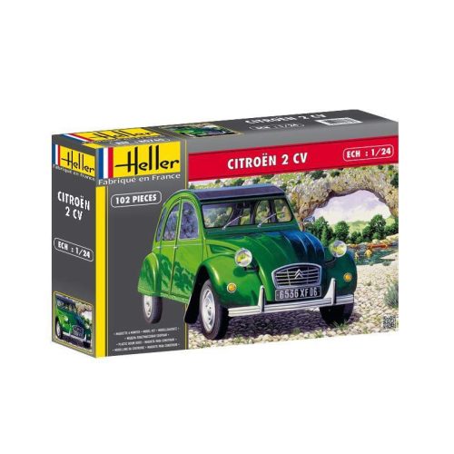 Heller 1:24 Citroën 2 CV 