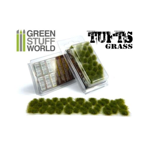 Green Stuff World Grass TUFTS - 6mm DRY GREEN