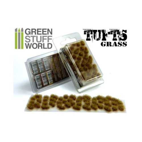 Green Stuff World Grass TUFTS - 6mm DRY BROWN