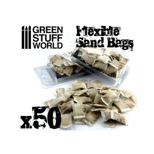 Green Stuff World flexibilis homokzsák (flexible SANDBAGS x50)