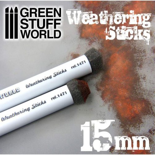 Green Stuff World Weathering Brushes 15mm