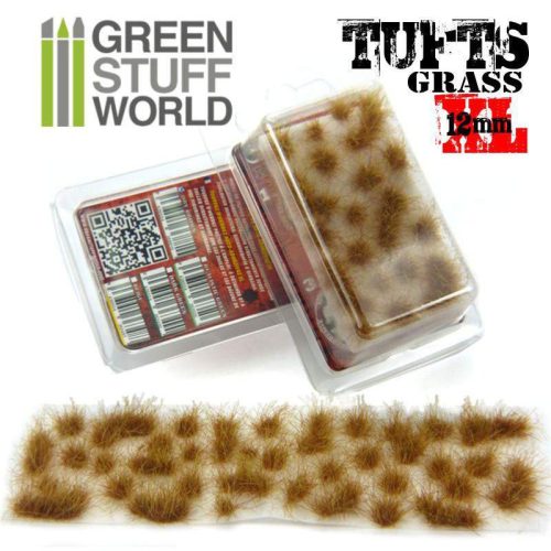 Green Stuff World Grass TUFTS XL - 12mm DRY BROWN