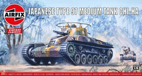 Airfix 1:76 Type 97 Chi Ha Japanese Tank